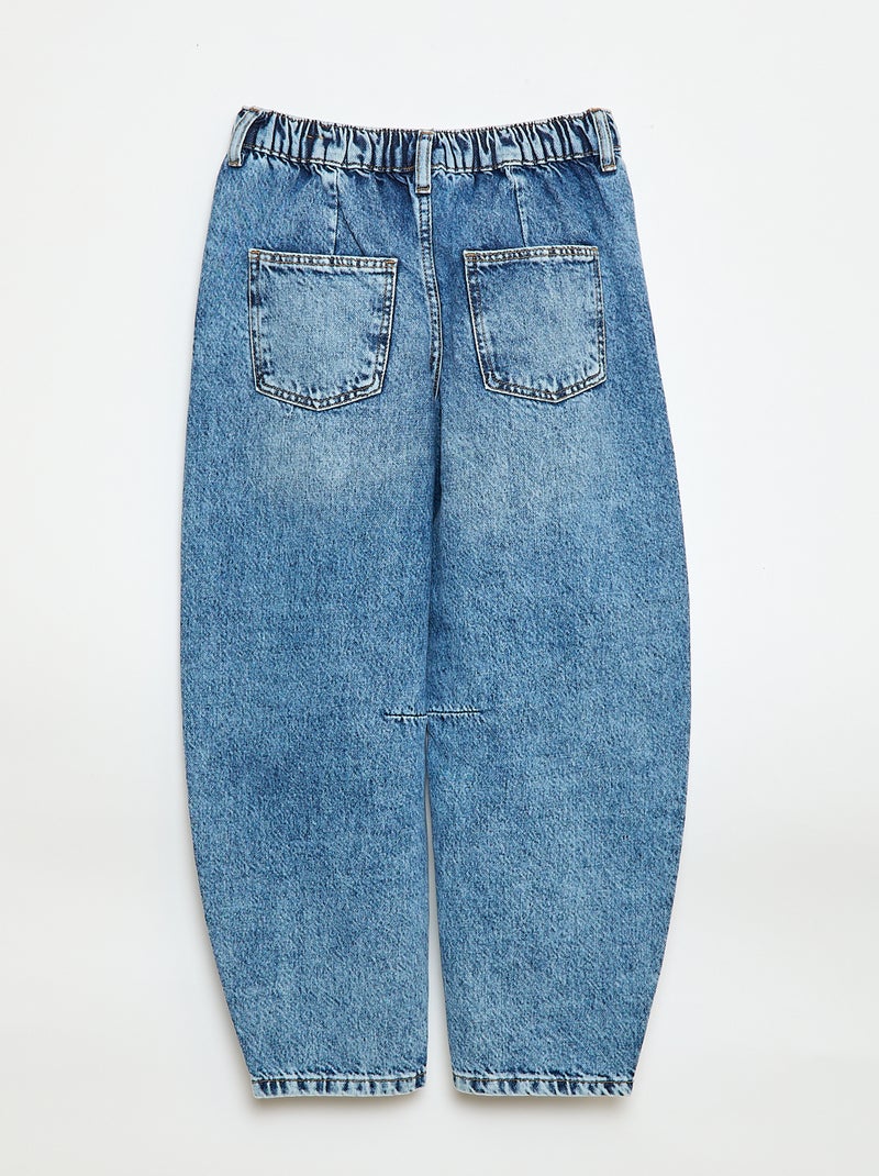 Jeans modello balloon Blu - Kiabi