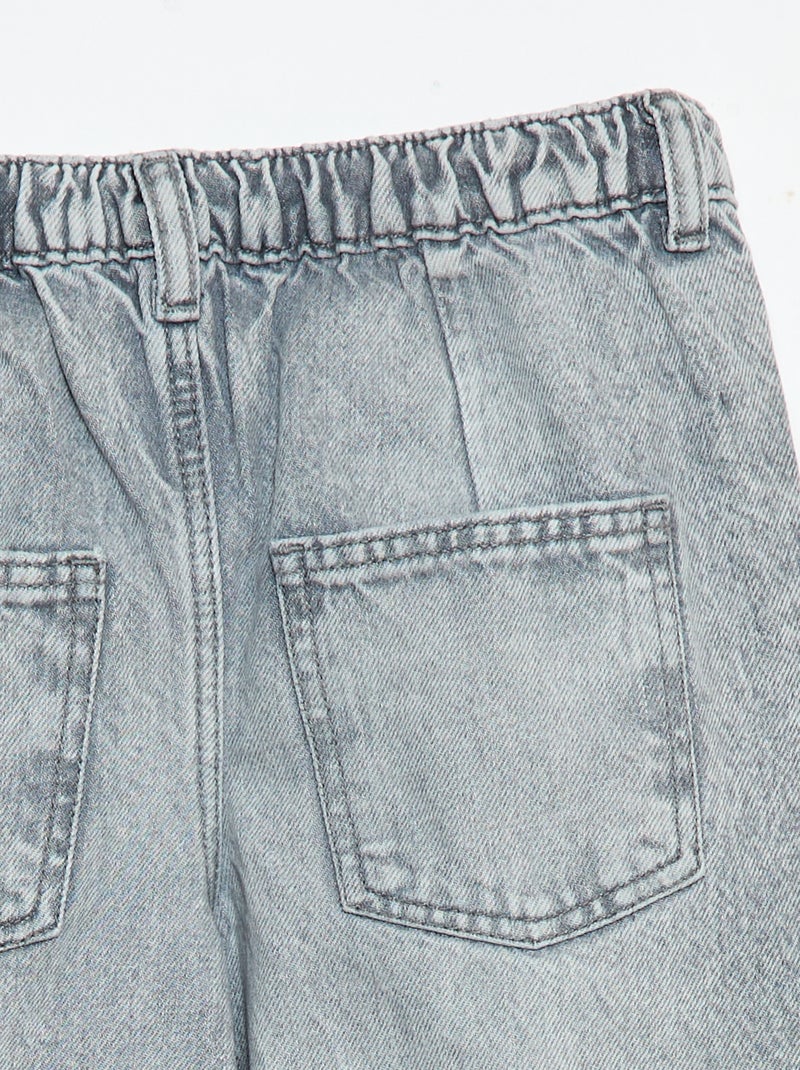 Jeans modello balloon Grigio - Kiabi