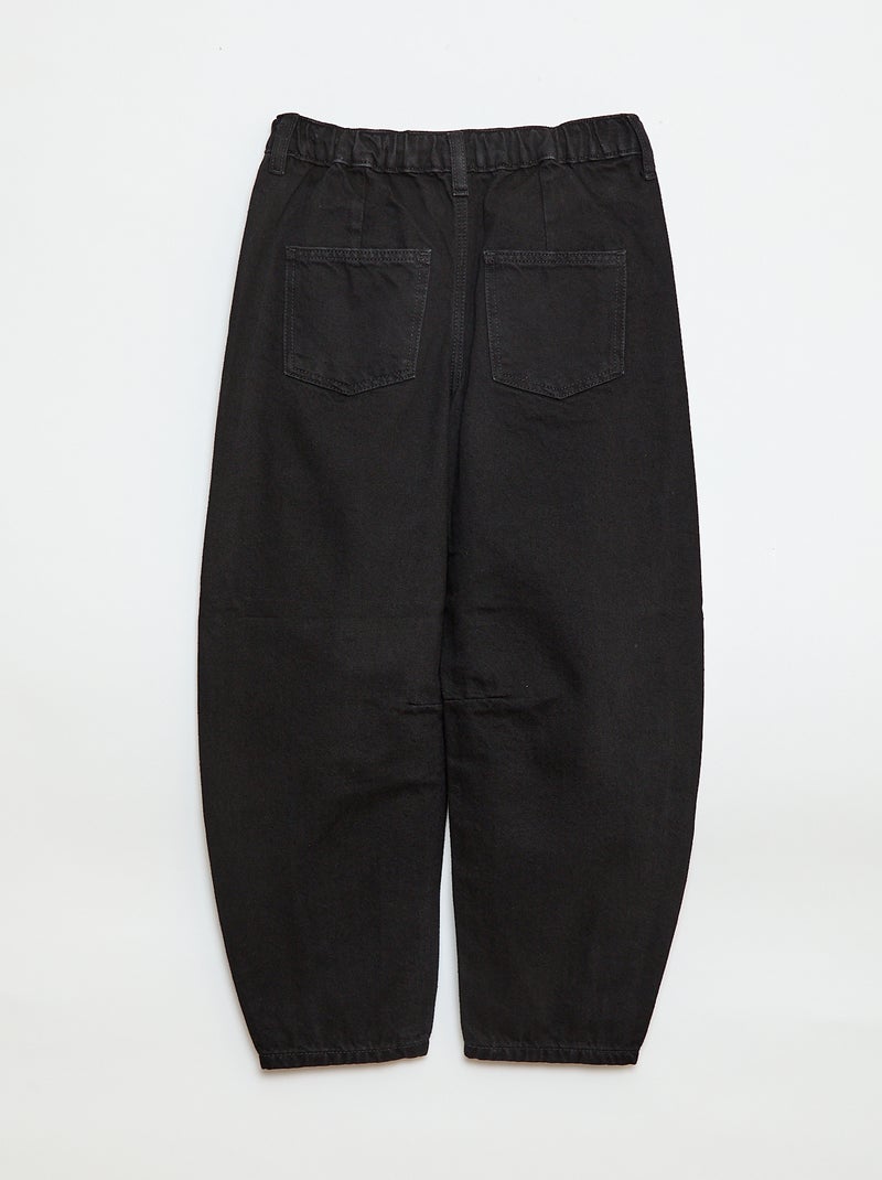 Jeans modello balloon Nero - Kiabi
