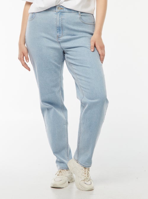 Jeans mom a vita alta - L28 - Kiabi Jeans mom a vita alta - L28 - Kiabi