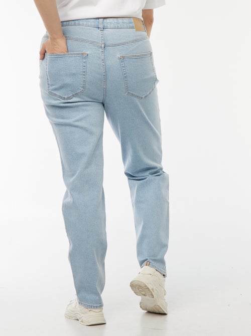 Jeans mom a vita alta - L28 - Kiabi Jeans mom a vita alta - L28 - Kiabi