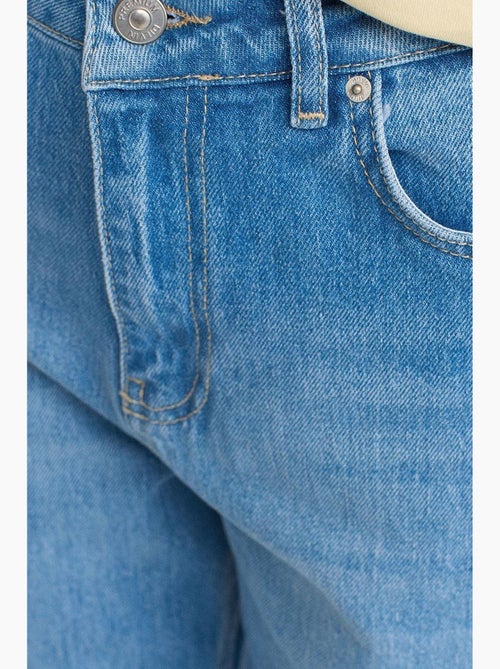 Jeans mom a vita alta a gamba dritta dilvin - Kiabi Jeans mom a vita alta a gamba dritta dilvin - Kiabi