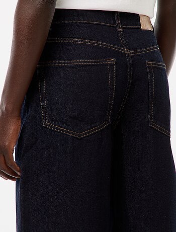 Jeans mom a vita alta