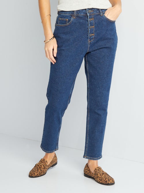 Jeans mom a vita molto alta - L28 - Kiabi