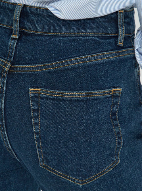 Jeans mom a vita molto alta - L28 - Kiabi