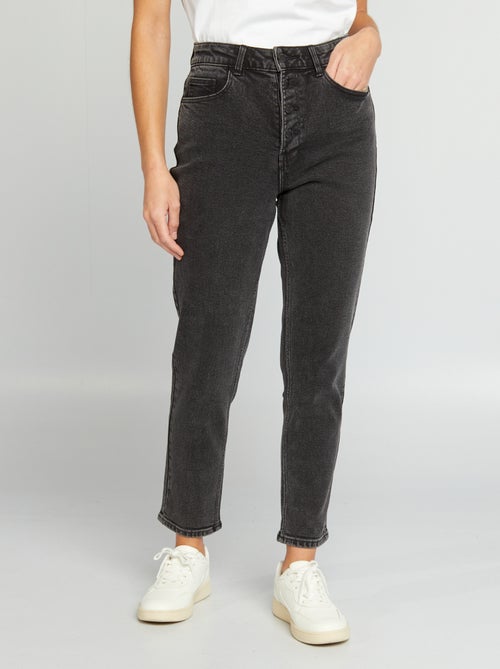 Jeans mom a vita molto alta - L28 - Kiabi