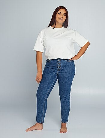 Jeans mom a vita molto alta - L30