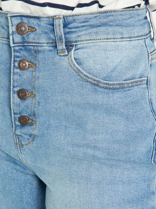 Jeans mom a vita molto alta - L30 - Kiabi