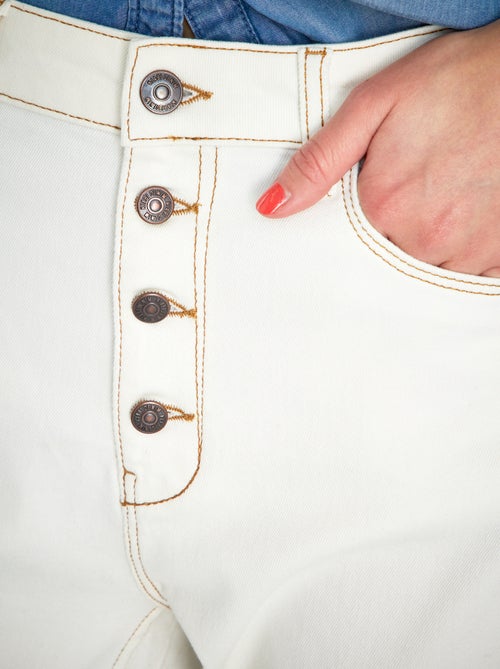 Jeans mom a vita molto alta - L34 - Kiabi