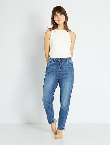 Jeans mom a vita molto alta - L34