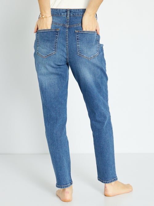 Jeans mom a vita molto alta - L34 - Kiabi