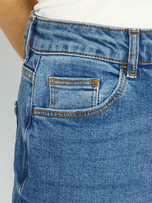 Jeans mom a vita molto alta - L34 - Kiabi