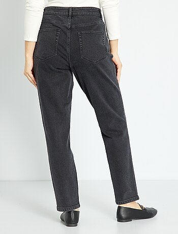 Jeans mom a vita molto alta - L34
