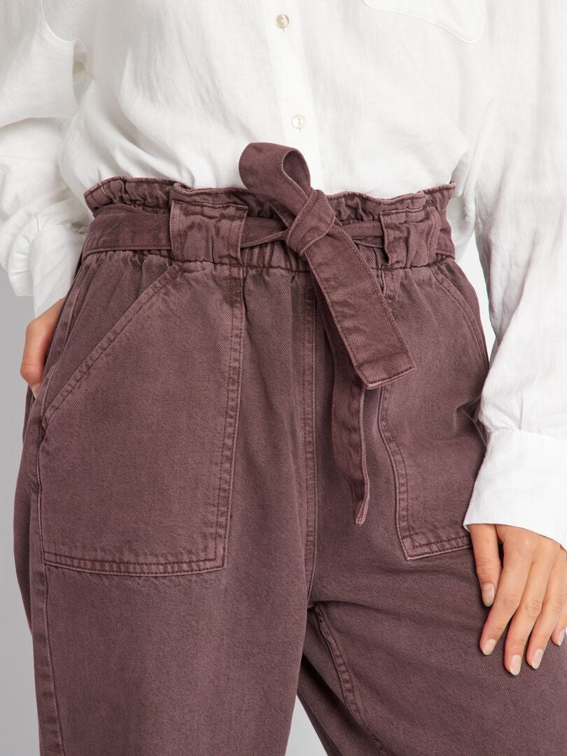 Jeans mom con cintura Viola - Kiabi