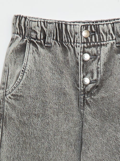 Jeans mom con tasche a forma di cuore - Kiabi