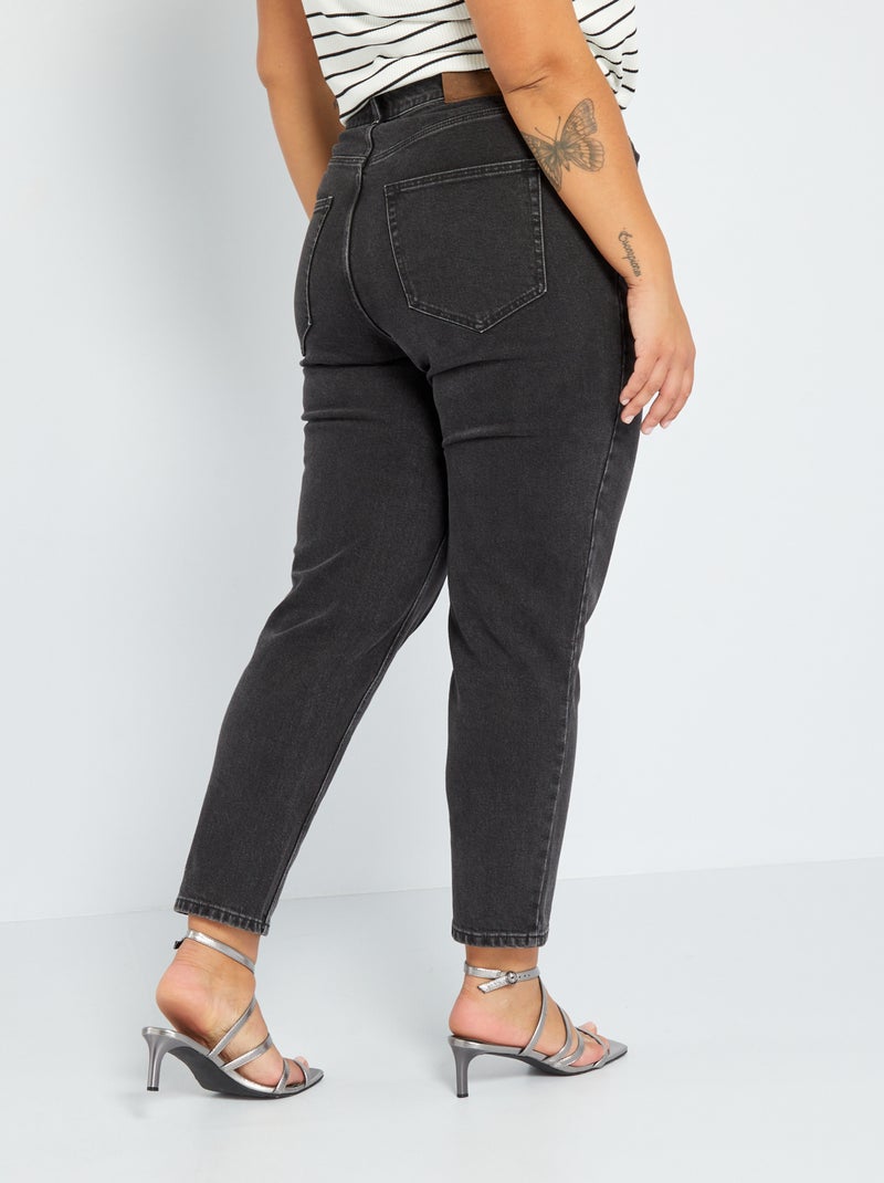 Jeans mom fit - L30 NERO - Kiabi