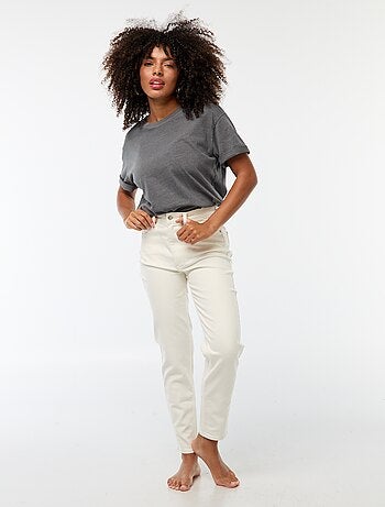 Jeans mom fit 5 tasche L34