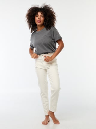 Jeans mom fit 5 tasche L34
