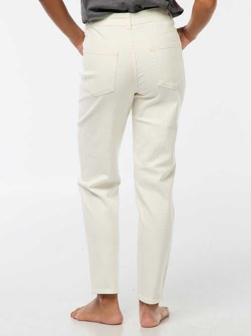 Jeans mom fit 5 tasche L34 - Kiabi