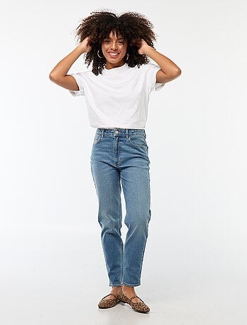 Jeans mom fit 5 tasche L34