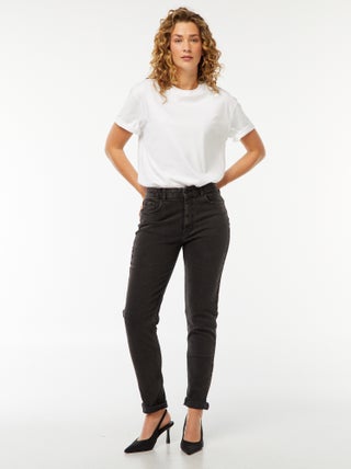 Jeans mom fit 5 tasche L34