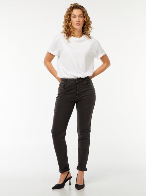 Jeans mom fit 5 tasche L34 - Kiabi