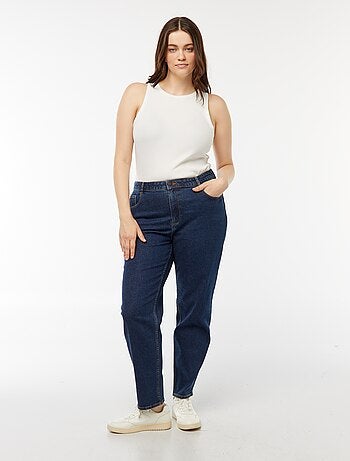 Jeans mom fit a vita alta - L28