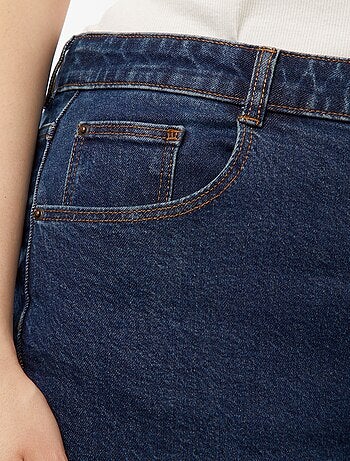 Jeans mom fit a vita alta - L28