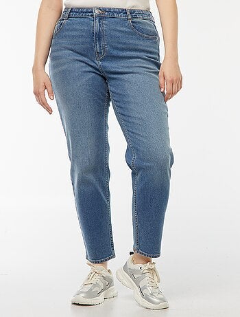 Jeans mom fit a vita alta - L28