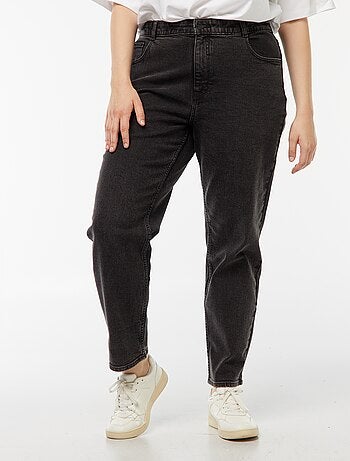 Jeans mom fit a vita alta - L28