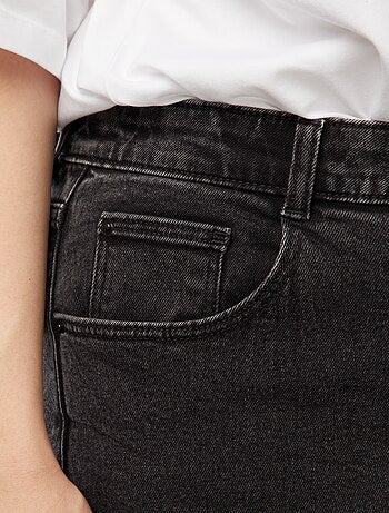 Jeans mom fit a vita alta - L28
