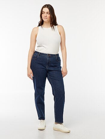 Jeans mom fit a vita alta - L30