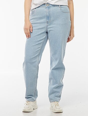 Jeans mom fit a vita alta - L30