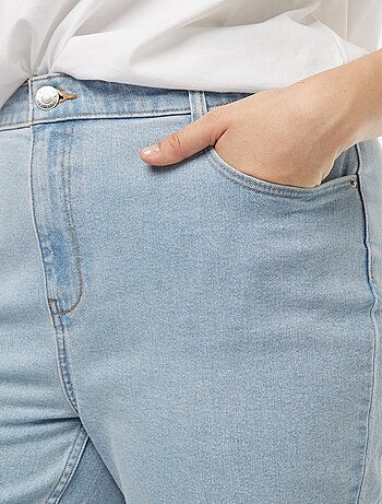 Jeans mom fit a vita alta - L30