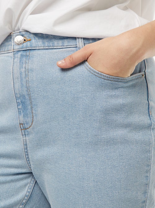 Jeans mom fit a vita alta - L30 - Kiabi