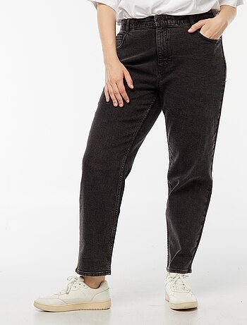 Jeans mom fit a vita alta - L30