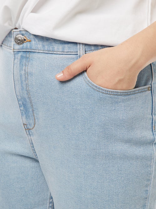 Jeans mom fit a vita alta - L34 - Kiabi