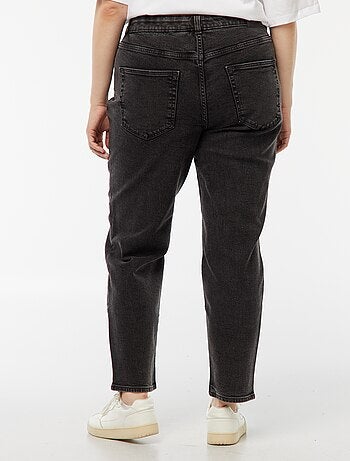 Jeans mom fit a vita alta - L34