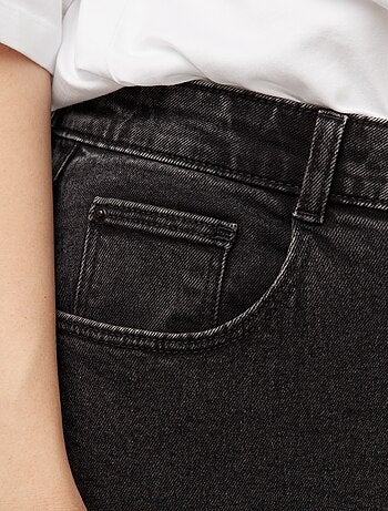 Jeans mom fit a vita alta - L34