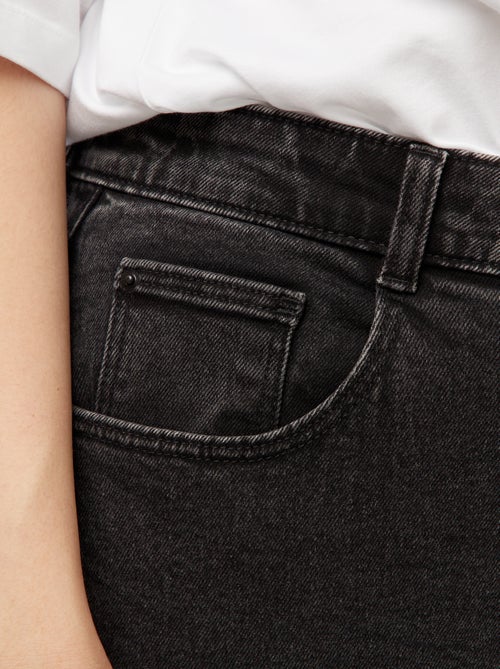 Jeans mom fit a vita alta - L34 - Kiabi