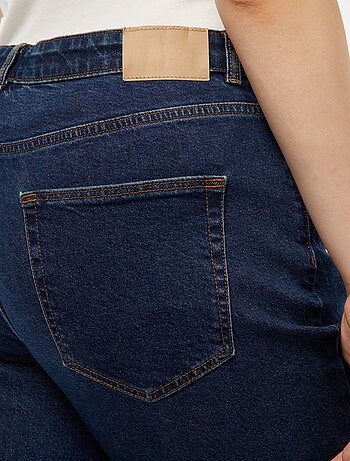 Jeans mom fit a vita alta 5 tasche - L32