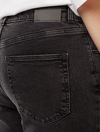 Jeans mom fit a vita alta 5 tasche - L32