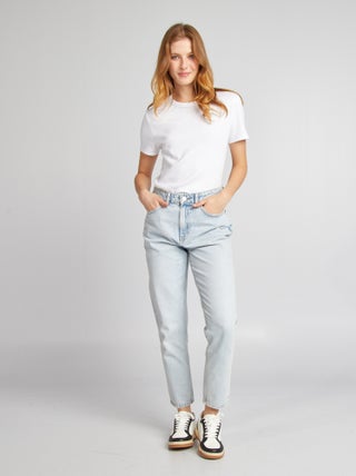 Jeans mom fit