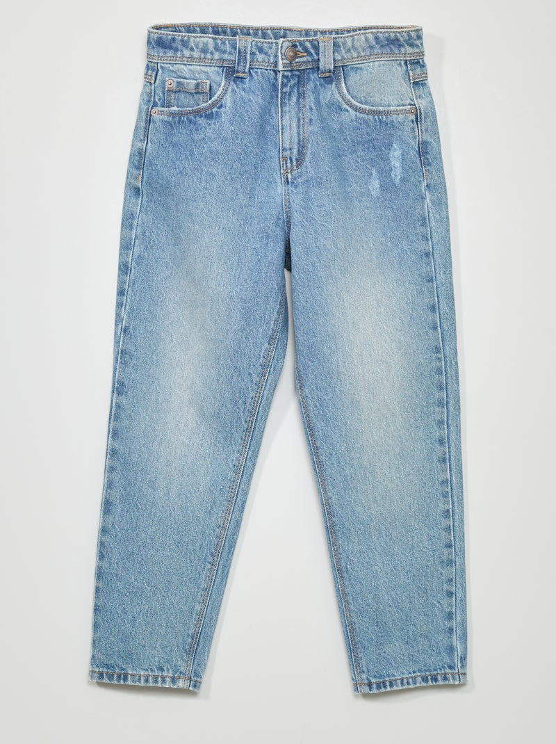 Jeans mom fit BLU - Kiabi