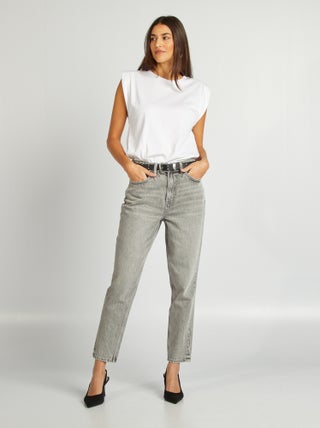 Jeans mom fit