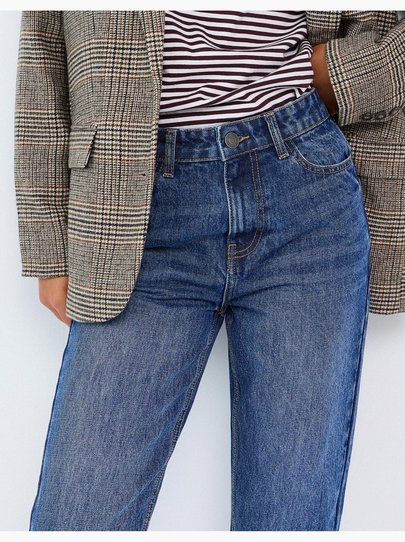 Jeans mom fit, mo fashion Blu - Kiabi