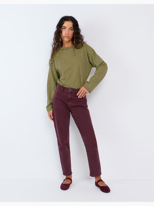Jeans mom fit, mo fashion - Kiabi Jeans mom fit, mo fashion - Kiabi