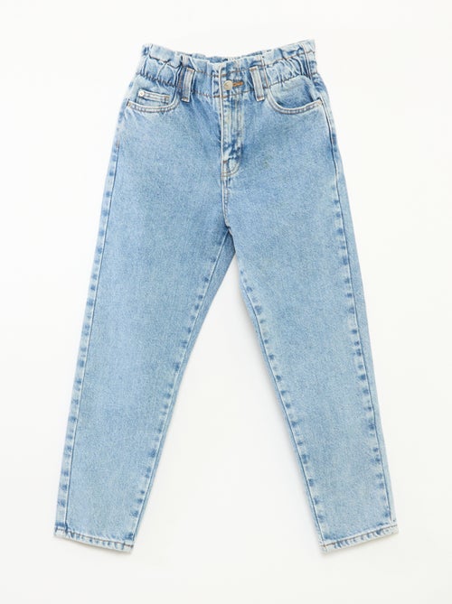 Jeans mom paperbag - Kiabi Jeans mom paperbag - Kiabi
