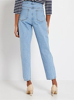 Jeans mom vita molto alta - Kiabi