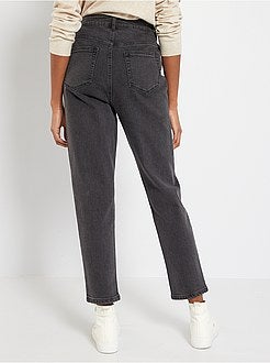 Jeans mom vita molto alta - Kiabi